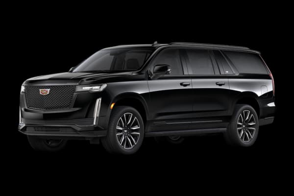Cadillac Escalade ESV available through 513 Black Car Rental