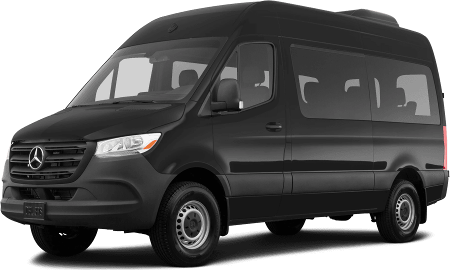 Mercedes-Benz Sprinter Passenger Van (2025) available through 513 Black Car Rental