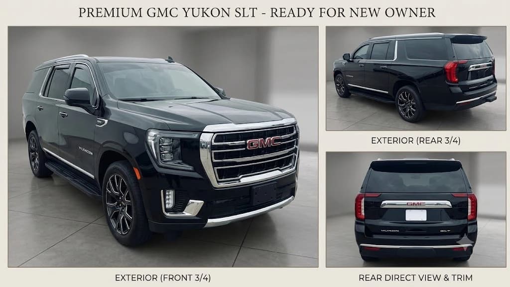 GMC Yukon XL SLT (2023) available through 513 Black Car Rental